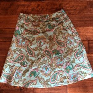 Paisley skirt